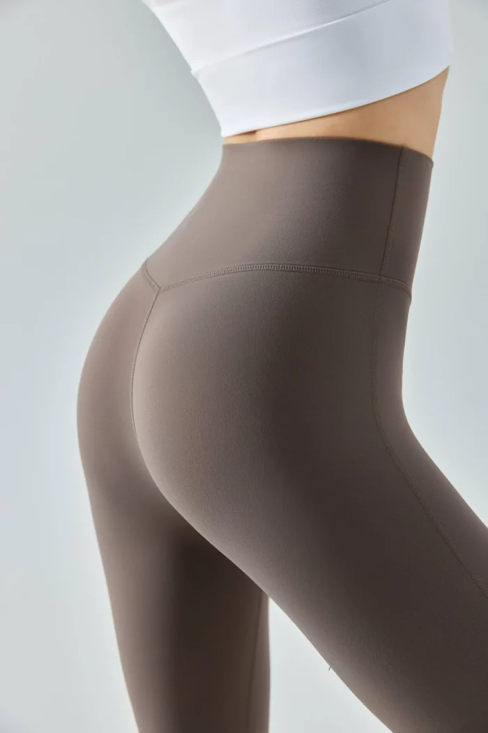 Buy Wholesale & Customizable Nulu High Waist Yoga Leggings Seamless, Tummy Controlled Activewear for Business Clients (38)