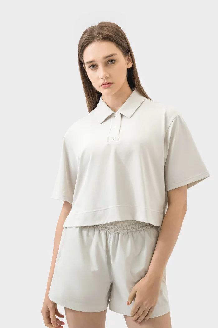 Wholesale Women's Yoga Tops – Custom Breathable Activewear for Business Buyers (44)