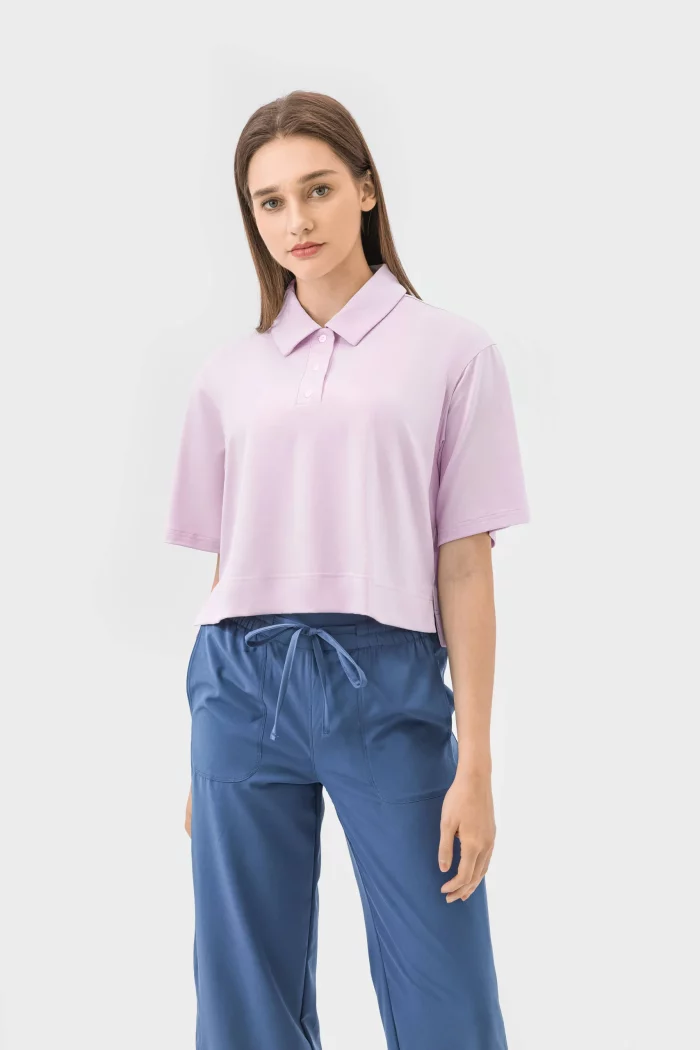 Wholesale Women's Yoga Tops – Custom Breathable Activewear for Business Buyers (56)