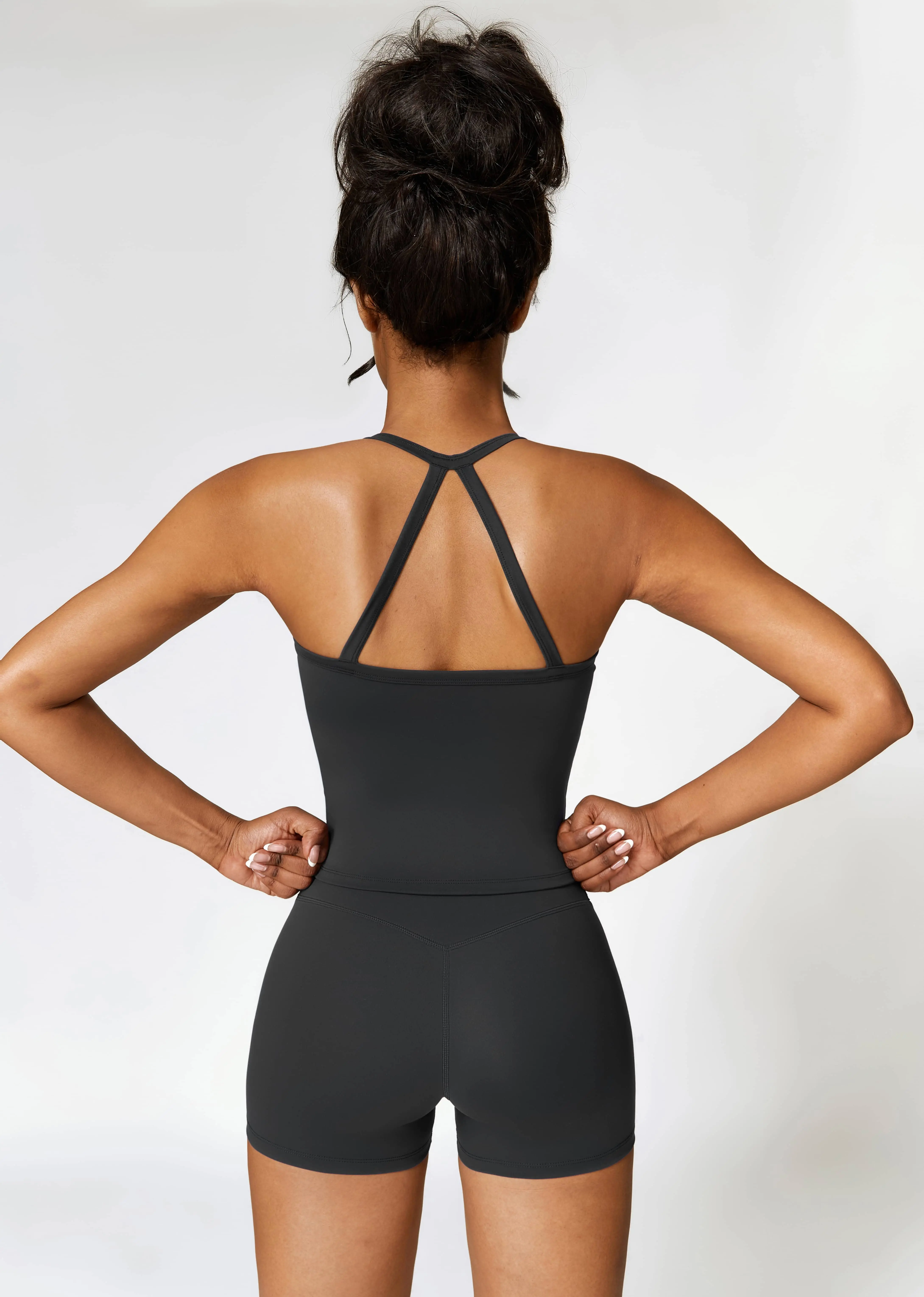 Bulk Customizable Yoga Jumpsuits for Business Wholesale Fitness Wear Suppliers (225)